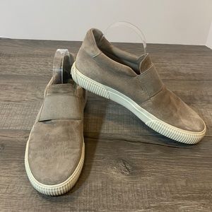 Vince tan suede slip on shoes size 9.5